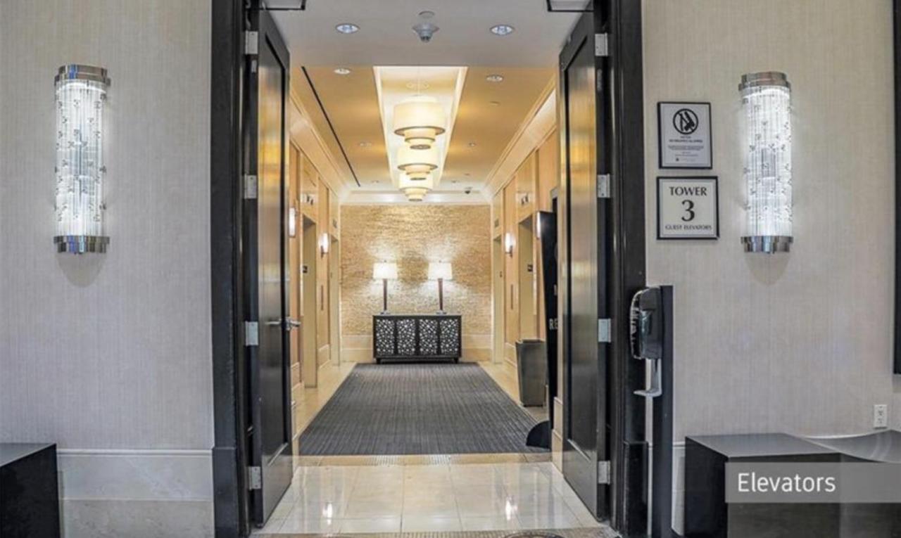 Balcony Full Strip View Suite Mgm Signature Free Valet 拉斯维加斯 外观 照片