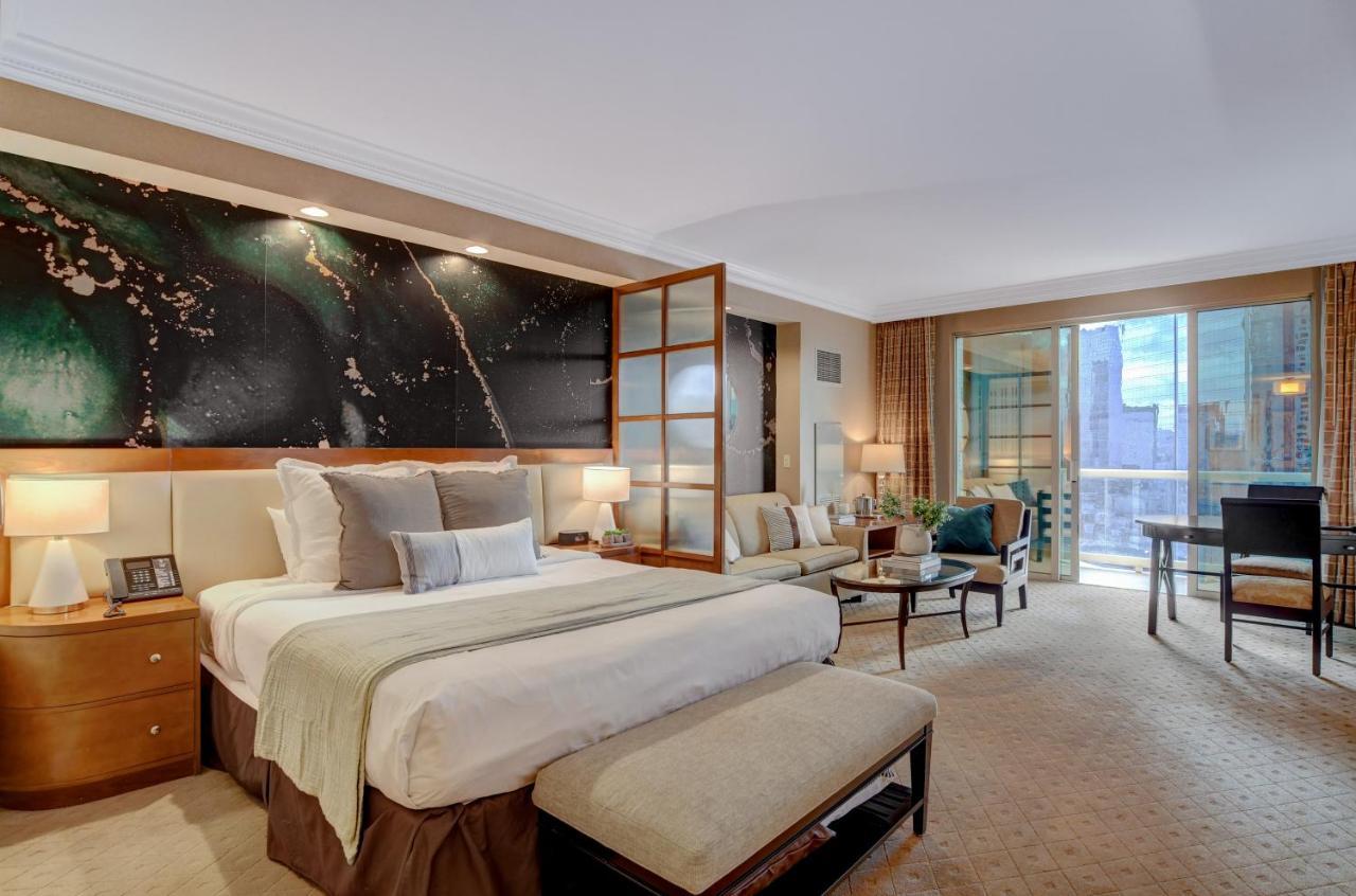 Balcony Full Strip View Suite Mgm Signature Free Valet 拉斯维加斯 外观 照片