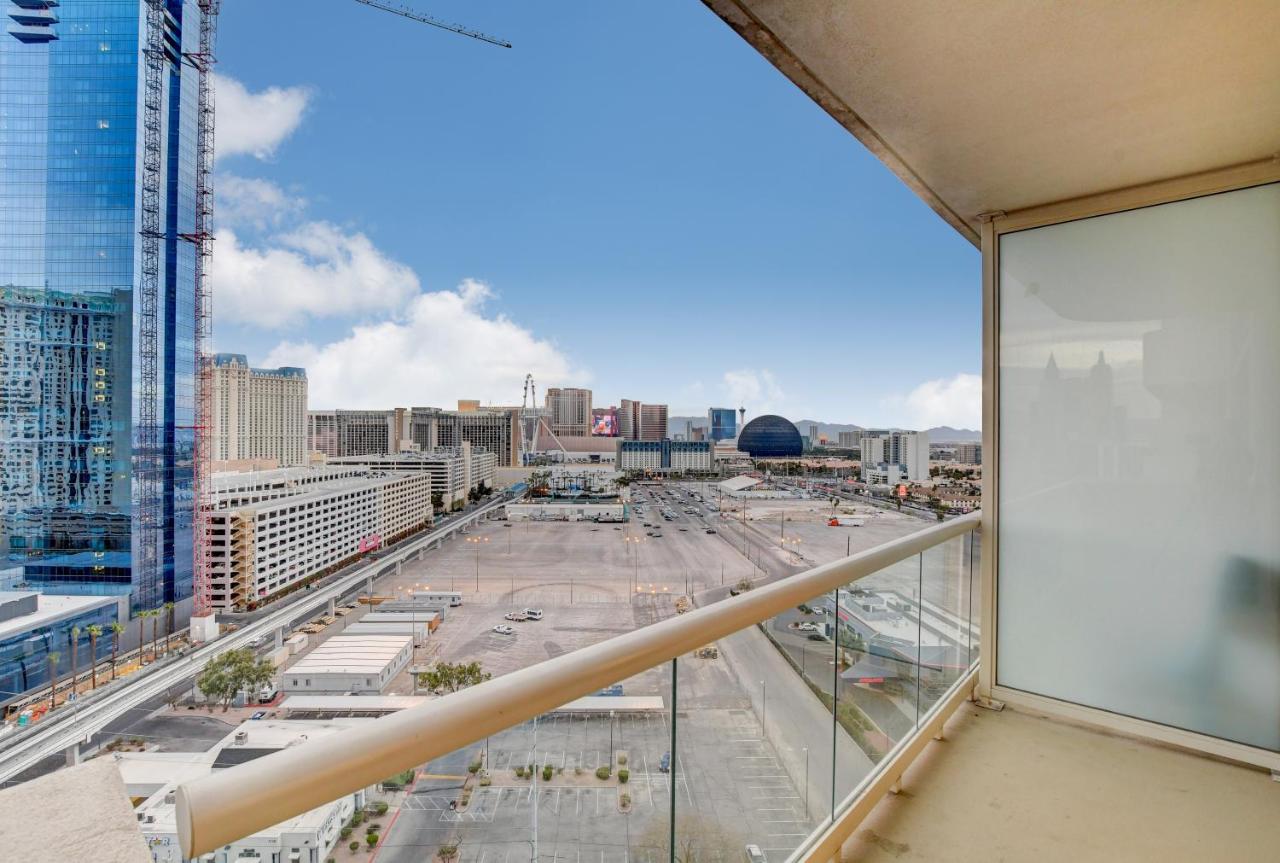 Balcony Full Strip View Suite Mgm Signature Free Valet 拉斯维加斯 外观 照片
