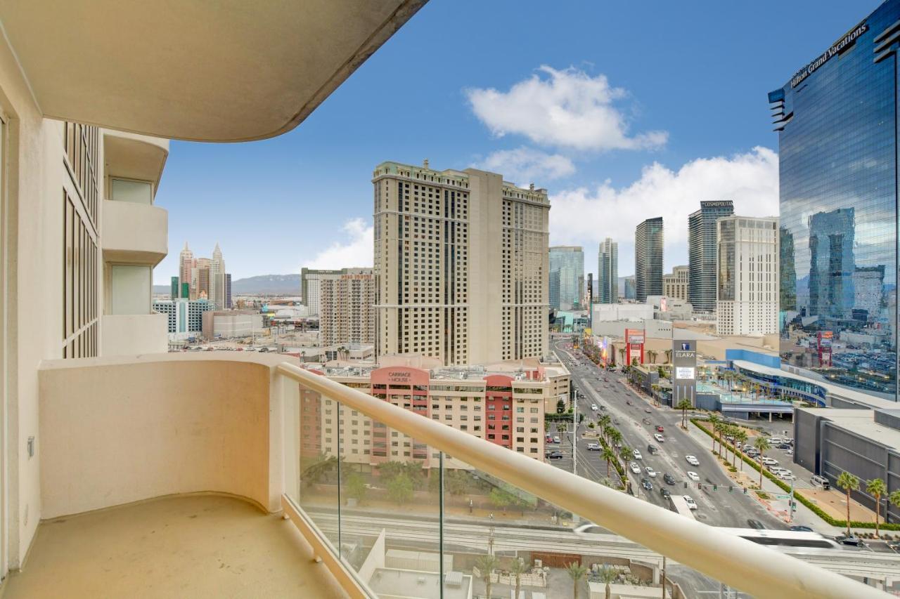 Balcony Full Strip View Suite Mgm Signature Free Valet 拉斯维加斯 外观 照片